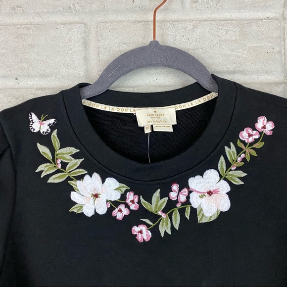 NEW Kate Spade Broome Street Embroidered Pullover - Picture 3 of 7